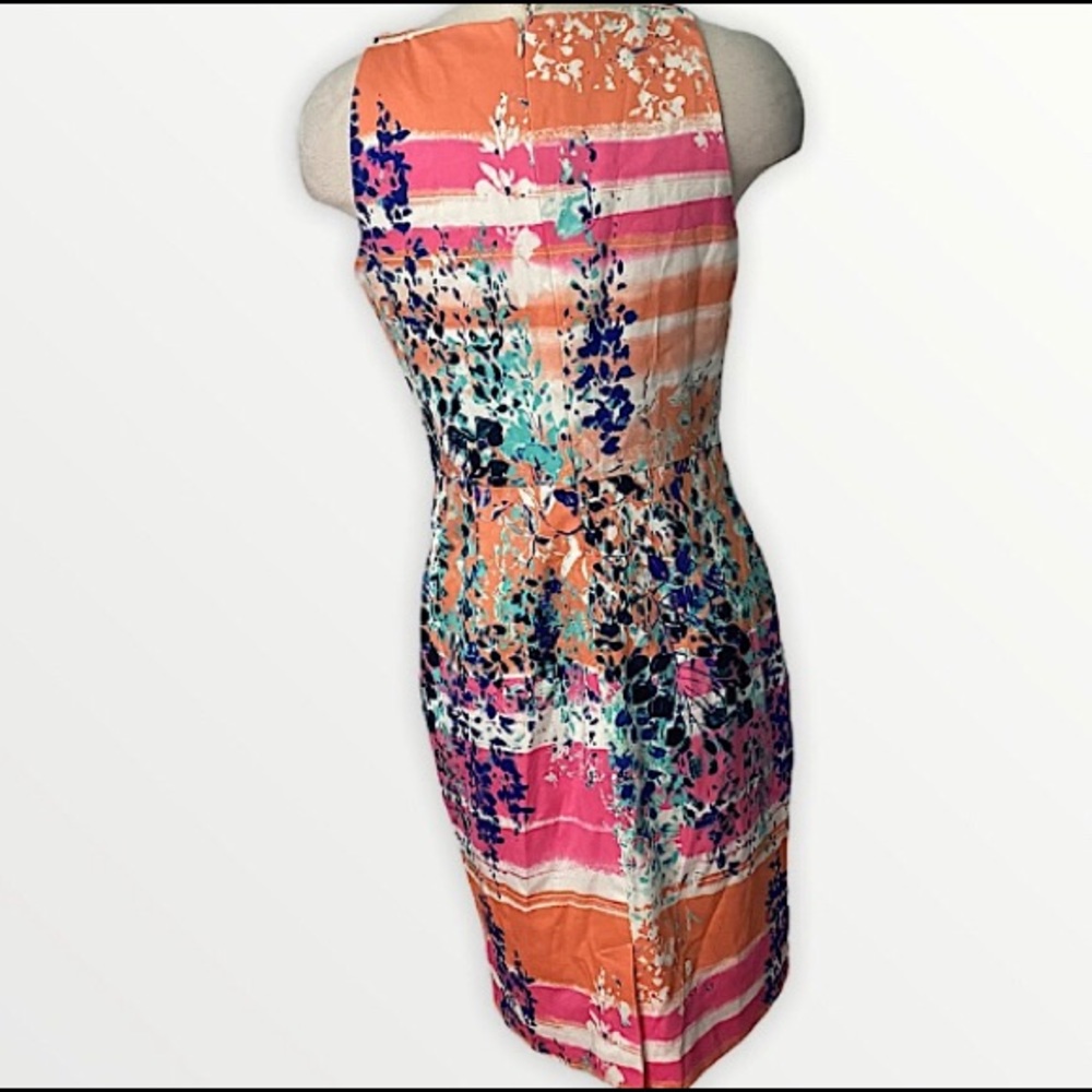 Calvin Klein floral sleeveless dress sz-8 - Picture 7 of 7